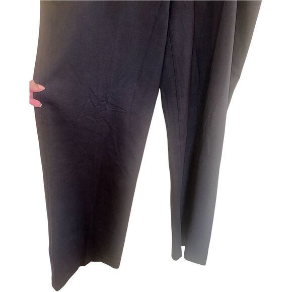 NWTs Tahari Woman Wide Leg Black Career Pants Size 22 - Picture 3 of 8